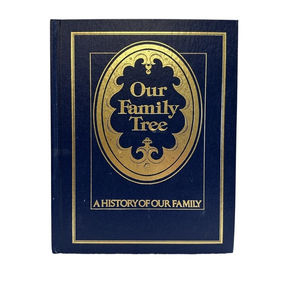 Our Family Tree A History of‎ Our Family Hardcover Genealogy Record Book 1977